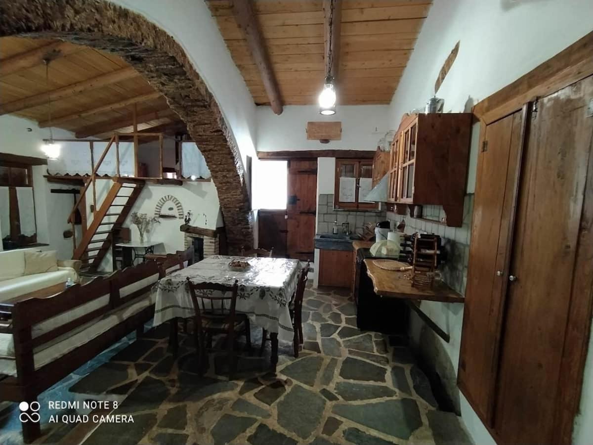 Afrodite'S House-Restaurated Oil Factory Agia  Exterior photo